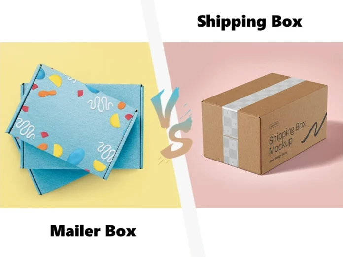 Mailer vs Shipping Box