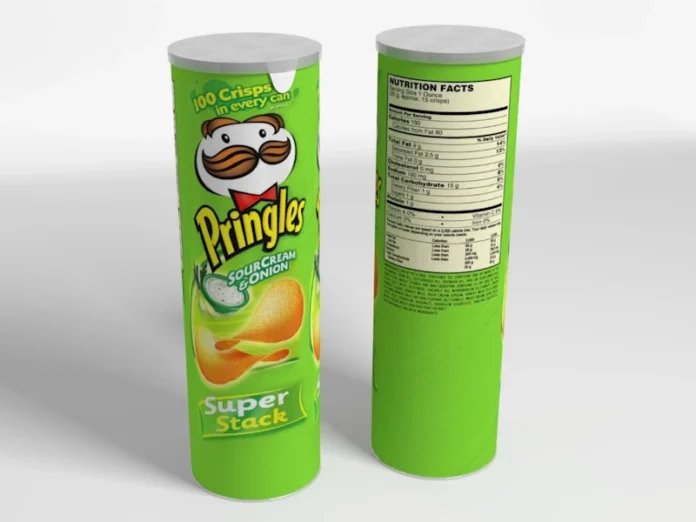 Pringles Can Dimensions